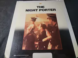 THE NIGHT PORTER CED DISC NEU/VERSIEGELT ULTRA SELTEN NAZI EROTIK AUSBEUTUNG - Bild 1 von 10