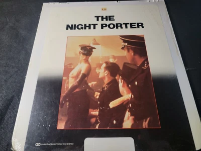 THE NIGHT PORTER   CED DISC   NEW/SEALED  ULTRA RARE NAZI EROTICA EXPLOITATION - Image 1 of 4