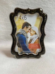 Green Tree Gallery Brown Enamel Picture Frame - insert: 4 x 6 - Picture 1 of 6