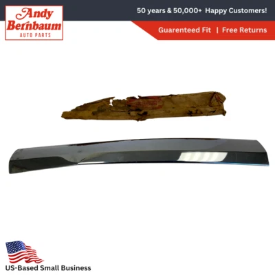 1953 Chrysler Windsor New Yorker Left Rear Door Chrome Molding 1475079 NOS. - Image 1 of 4