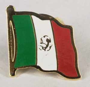 Mexico, Estados Unidos Mexicanos, United Mexican States Flag Lapel / Hat Pin NEW - Picture 1 of 3
