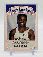 1991 Foot Locker Slam Limited Edition Series 1 Barry Bonds San Francisco Giants
