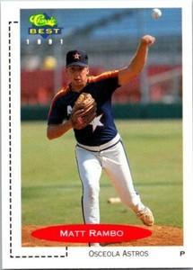 1991 Classic Best #53 Matt Rambo