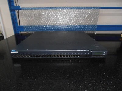 Juniper EX4200-24F 24 Port SFP Switch Fitted EX-UM-2X4SFP  2 X EX-PWR-320AC PSU - Image 1 of 4
