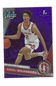 Andrej Stojakovic 2024 Bowman U Chrome # 73, # 42 of # 399 - Picture 1 of 2