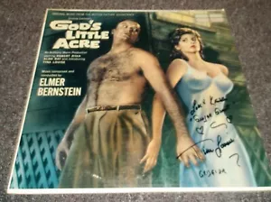 Tina Louise firmata God's Little Acre LP colonna sonora Gilligan's Island - Foto 1 di 4