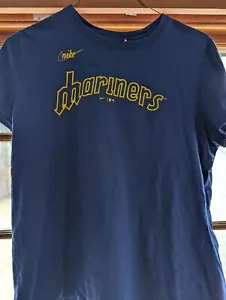 The NIKE Tee MLB Seattle Mariners Ken Griffey Jr. RETRO JERSEY T-SHIRT Youth XL - Picture 1 of 3