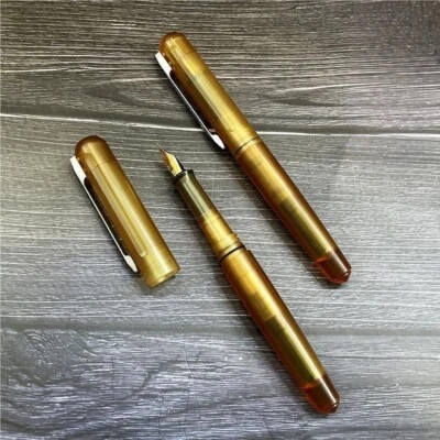 Ultem PEI Titanium Alloy Fountain Pen 0.5mm Schmidt Nib Pocket Signature Pen EDC - Image 1 of 4
