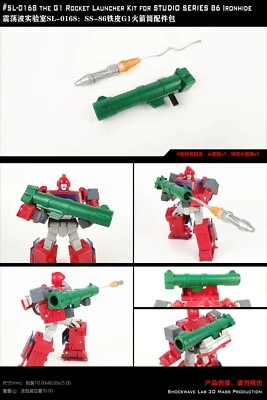 Shockwave Lab SL-168 Weapon G1 Rocket Launcher Upgrade Kit For SS86 Ironhide - Image 1 of 3