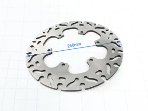 Disc Rotor Rear Brake Disc Steel Motor For BMW F650GS/ST/CS G650 G650GS 93-09 - Picture 1 of 5