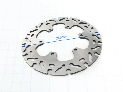 Disc Rotor Rear Brake Disc Steel Motor For BMW F650GS/ST/CS G650 G650GS 93-09 - Image 1 of 4