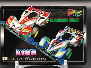 Sonic Magnum Let's & Go!! Mini 4WD Carddass TCG BANDAI Japan Rare No.97 F/S - Picture 1 of 12