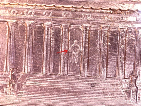 2003 Lincoln Cent WDDR #10 Doubled Die Reverse Red BU Cover