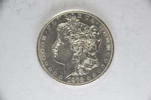 1878-S Morgan Silver Dollar, Unc. - Picture 1 of 2