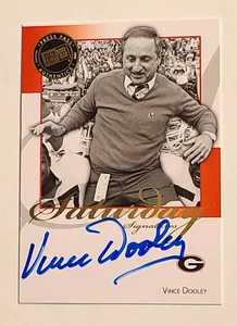 Vince Dooley Auto 2008 Press Pass Legends Saturday Signatures #SS-VD - Picture 1 of 2