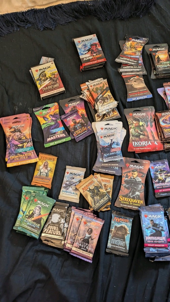 old magic the gathering booster packs, sealed; draft and set boosters | eBay