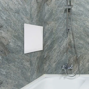 Espejo suave autoadhesivo 2 piezas decoración de pared para salón - Imagen 1 de 12