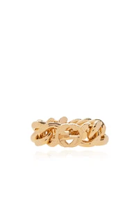 GUCCI INTERLOCKING G CHAIN RING in GOLD TONE SIZE MED GG LOGO UVP395€ BNIB - Bild 1 von 18
