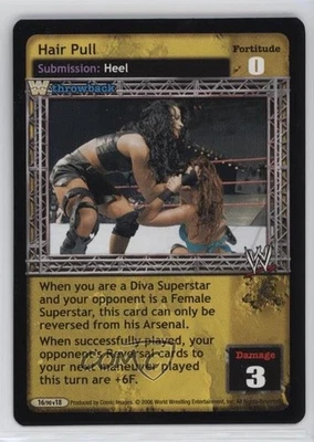 2006 WWE Raw Deal Trading Card Game Expansion 18: Royal Rumble Hair Pull - Image 1 of 2