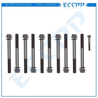 Head Bolts Kit For 96-09 Chevrolet Tracker Suzuki SX4 2.0L 1.8L 2.5L GAS DOHC - Image 1 of 4