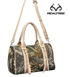 Realtree Xtra Camo Concealed Carry Large Shoulder Bag Purse Handbag Duffel Bag - Picture 1 of 12