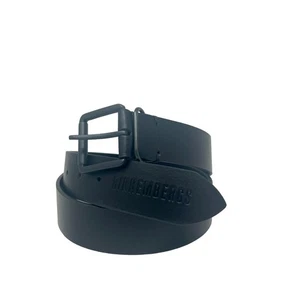 Herren Gürtel BIKKEMBERGS bkcu00590m Belts aus Leder Schwarz mit Schnalle Metall - Bild 1 von 3