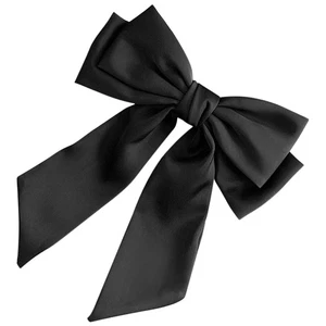 Hair Bow Metal Clip Hair Bow Barrette Women Bow Clip Women Hair Accessories - Picture 1 of 12