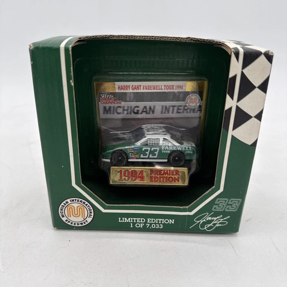 Autografiado Harry Gant #33 Farewell Tour NASCAR 1994 auto nuevo en caja 1/7033 Foto 1 de 4