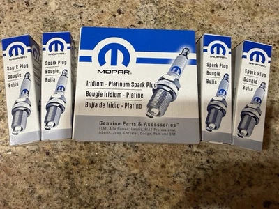 NEW Genuine Mopar SP225755AB Spark Plug 16-24 Jeep Dodge RAM Chrysler 3.6L V6 - Image 1 of 3
