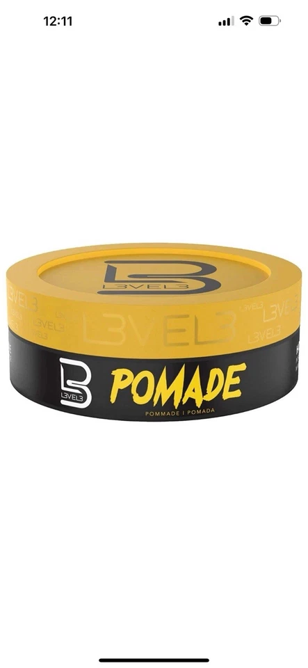 Fórmula transparente de alto brillo Level 3 Pomade Hold 5,07 fl oz NUEVO Foto 1 de 1