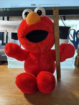 2007 Sesame Street Tickle Me Elmo Plush Toy by Mattel. Tested Works! - Image 1 of 4