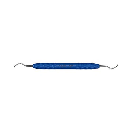 PDT R067 Cruise Line Columbia 4L/4R Double End Curette Blue Resin Handle - Image 1 of 1