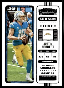 2022 Panini Contenders #72 Justin Herbert - Picture 1 of 2