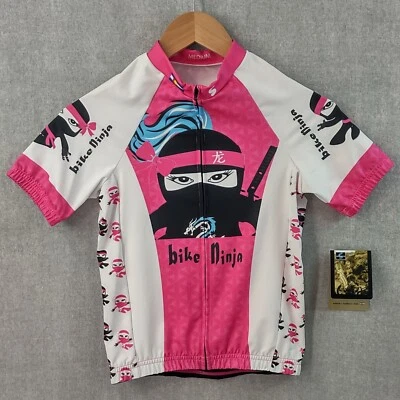 Camiseta deportiva de ciclismo Spindaroos para niños 7-8 cremallera completa raglán pinza bolsillos sin existencias Foto 1 de 4