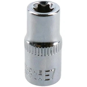 Embout étoile à douille Torx femelle E7 1/4" Drive standard externe chrome... - Photo 1/7