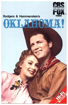 OKLAHOMA! 1955 Shirley Jones Gordon MacRae FOX STEREO HI-FI SEALED VIDEO TAPE - Image 1 of 4