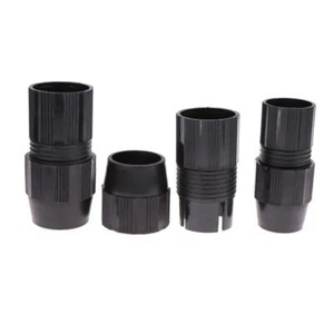 2PCS Plastic Telescopic Tube Connector Dip Net Pole Telescoping Pipe Twist Clamp - Picture 1 of 13