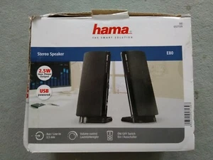 Hama Stereo Spaeker Desktoplautsprecher - Bild 1 von 2