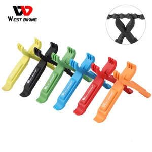 2 piezas Herramienta de reparación de neumáticos con palanca de neumáticos para bicicleta West Biking cortador de cadena - Imagen 1 de 18