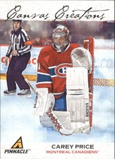 2011-12 (CANADIENS) Pinnacle Canvas Creations #6 Carey Price