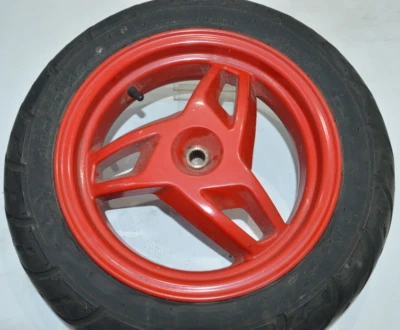SYM JET EURO X 50 RED DEVIL HINTERREIFEN HINTERRAD REIFEN RAD FELGE HINTEN WHEEL - Bild 1 von 4