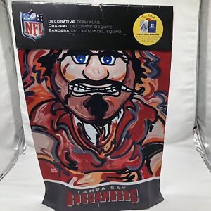 Tampa Bay Buccaneers NFL Two Sided Decorative Garden Flag Justin Patten 12”x18”