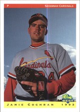 1993 Savannah Cardinals Classic/Best #9 Jamie Cochran