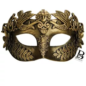 Disfraz de Cosplay: Disfraz de Halloween para Hombre Dios Griego Fiesta Romana Decoración Dorado - Imagen 1 de 1