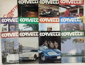 Vintage 1978-81 Corvette Fever Magazine 12 Issues - Picture 1 of 8