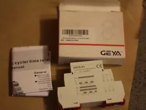 Mini temporizador de ciclo asimétrico GRT8-S1 ENCENDIDO/APAGADO relé de tiempo de ciclo de repetición AC/DC12-240V. - Imagen 1 de 3