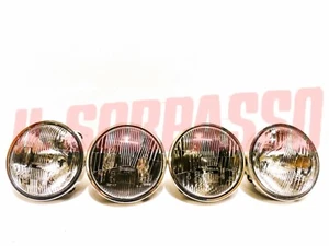 GRUPPI OTTICI FANALI FARI FIAT 132 CON LAMPADA JODIO ORIGINALI CARELLO - Imagen 1 de 5