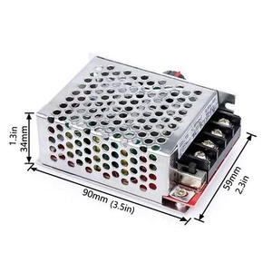 Controlador de velocidad del motor DC 7-70V PWM 12/24V 40V para ruedas eléctricas - Imagen 1 de 18