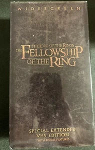 The Lord of the Rings: The Fellowship of the Ring 2 VHS Special Extended Edition - Imagen 1 de 2