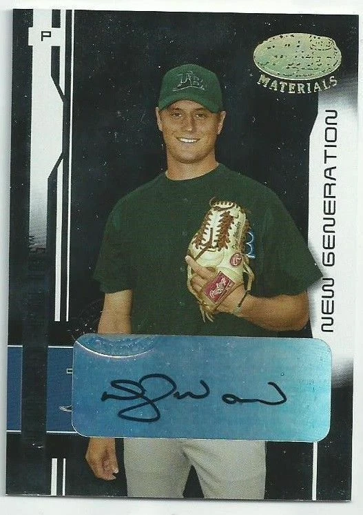 2003 Leaf Certified Materials Doug Waechter New Generation Rookie Auto RC #/400 - Image 1 of 1
